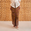 Mamiri - Mandalas Women's Premium Batik Pleated Skirt - Mandalas