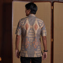 Manabu - Mandalas Kemeja Batik Pria Premium Lengan Pendek - Mandalas