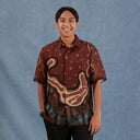 Manahan - Mandalas Kemeja Batik Pria Premium Lengan Pendek - Mandalas