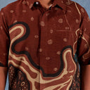 Manahan - Mandalas Kemeja Batik Pria Premium Lengan Pendek - Mandalas