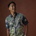 Mantis - Mandalas Kemeja Batik Pria Premium Lengan Pendek - Mandalas