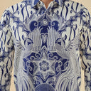 Manyar - Mandalas Kemeja Batik Pria Premium Lengan Panjang - Mandalas