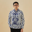 Manyar - Mandalas Kemeja Batik Pria Premium Lengan Panjang - Mandalas
