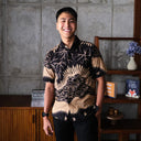 Maradian - Mandalas Kemeja Batik Pria Premium Lengan Pendek - Mandalas