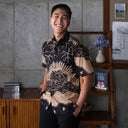 Maradian - Mandalas Kemeja Batik Pria Premium Lengan Pendek - Mandalas