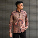 Marbu - Mandalas Kemeja Batik Pria Premium Lengan Panjang - Mandalas