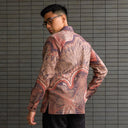 Marbu - Mandalas Kemeja Batik Pria Premium Lengan Panjang - Mandalas