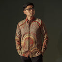 Marmor - Mandalas Kemeja Batik Pria Premium Lengan Panjang - Mandalas