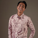 Martami - Mandalas Kemeja Batik Pria Premium Lengan Panjang - Mandalas