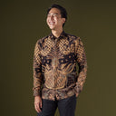 Matenero - Mandalas Kemeja Batik Pria Premium Lengan Panjang - Mandalas