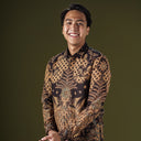 Matenero - Mandalas Kemeja Batik Pria Premium Lengan Panjang - Mandalas