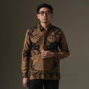 Materen - Mandalas Kemeja Batik Pria Premium Lengan Panjang - Mandalas