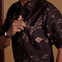 Mavna - Mandalas Kemeja Batik Pria Premium Lengan Pendek - Mandalas