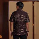 Mavna - Mandalas Kemeja Batik Pria Premium Lengan Pendek - Mandalas