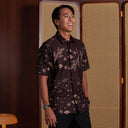 Mavna - Mandalas Kemeja Batik Pria Premium Lengan Pendek - Mandalas