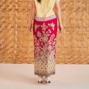 Mawarpu - Mandalas Women's Premium Batik Pleated Skirt - Mandalas