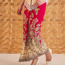 Mawarpu - Mandalas Women's Premium Batik Pleated Skirt - Mandalas