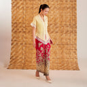 Mawarpu - Mandalas Women's Premium Batik Pleated Skirt - Mandalas
