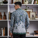 Mayablu - Mandalas Set Sarimbit Couple Kemeja Lengan Panjang dan Rok Batik Premium - Mandalas