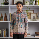 Mayaren - Mandalas Set Sarimbit Couple Kemeja Lengan Panjang dan Rok Batik Premium - Mandalas