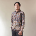 Mayatau - Mandalas Kemeja Batik Pria Premium Lengan Panjang - Mandalas
