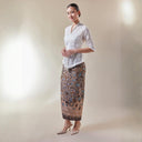Mayatau - Mandalas Set Sarimbit Couple Kemeja Lengan Panjang dan Rok Batik Premium - Mandalas