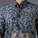 Mayatos - Mandalas Set Sarimbit Couple Kemeja Lengan Panjang dan Rok Batik Premium - Mandalas