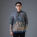 Mayatos - Mandalas Set Sarimbit Couple Kemeja Lengan Panjang dan Rok Batik Premium - Mandalas