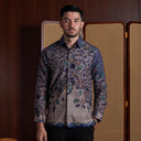 Mayavi - Mandalas Kemeja Batik Pria Premium Lengan Panjang - Mandalas