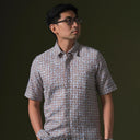 Medha - Mandalas Kemeja Batik Pria Premium Lengan Pendek - Mandalas