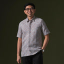 Medha - Mandalas Kemeja Batik Pria Premium Lengan Pendek - Mandalas