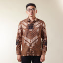Medukat - Mandalas Kemeja Batik Pria Premium Lengan Panjang - Mandalas