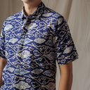 Megablu - Mandalas Kemeja Batik Pria Premium Lengan Pendek - Mandalas