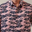 Megakara - Mandalas Kemeja Batik Pria Premium Lengan Pendek - Mandalas