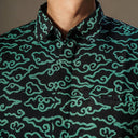 Megatos - Mandalas Kemeja Batik Pria Premium Lengan Pendek - Mandalas