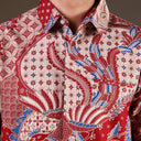 Meiberi - Mandalas Kemeja Batik Pria Premium Lengan Panjang - Mandalas