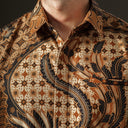 Meila - Mandalas Kemeja Batik Pria Premium Lengan Panjang - Mandalas