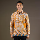 Meirine - Mandalas Kemeja Batik Pria Premium Lengan Panjang - Mandalas