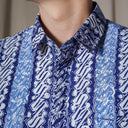 Melayu - Mandalas Kemeja Batik Pria Premium Lengan Pendek - Mandalas