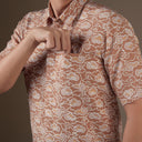 Menawan - Mandalas Kemeja Batik Pria Premium Lengan Pendek - Mandalas