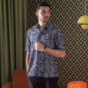 Mendangan - Mandalas Kemeja Batik Pria Premium Lengan Pendek - Mandalas