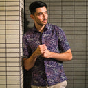 Mendangu - Mandalas Kemeja Batik Pria Premium Lengan Pendek - Mandalas