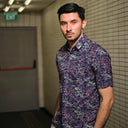 Mendangu - Mandalas Kemeja Batik Pria Premium Lengan Pendek - Mandalas