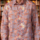 Menemani “Gau” – Mandalas X Yayasan Habibie & Ainun Men’s Premium Long Sleeve Batik Shirt - Mandalas