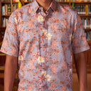 Menemani “Gau” – Mandalas X Yayasan Habibie & Ainun Men’s Premium Short Sleeve Batik Shirt - Mandalas
