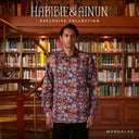 Menemani “Nilakandi” – Mandalas X Yayasan Habibie & Ainun Men’s Premium Long Sleeve Batik Shirt - Mandalas