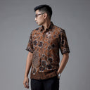 Merakat - Mandalas Kemeja Batik Pria Premium Lengan Pendek - Mandalas