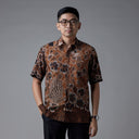 Merakat - Mandalas Kemeja Batik Pria Premium Lengan Pendek - Mandalas