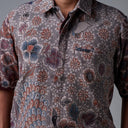 Merakge - Mandalas Kemeja Batik Pria Premium Lengan Pendek - Mandalas