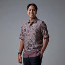 Merakge - Mandalas Kemeja Batik Pria Premium Lengan Pendek - Mandalas